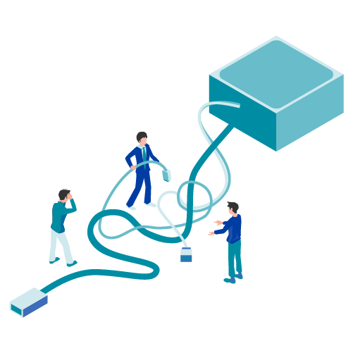 主装置・配線・工事が必要