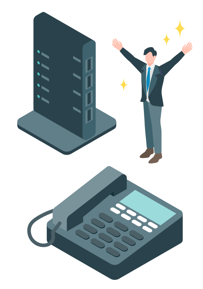 固定電話＋ネット回線プラン