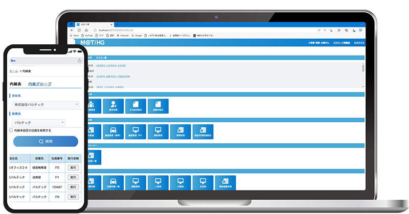 人事システム「MOT/HG」