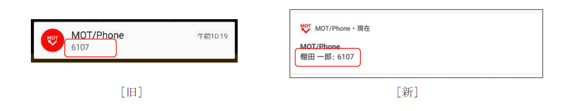 MOT/Phoneステータスバー