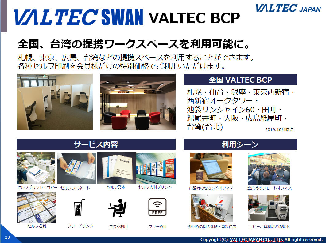 リモートアクセス『ワークスペース『VALTEC BCP』