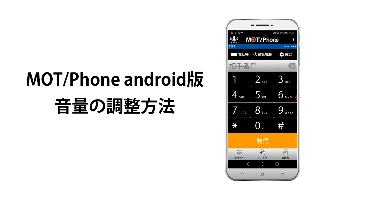 音量の調整方法サムネイル