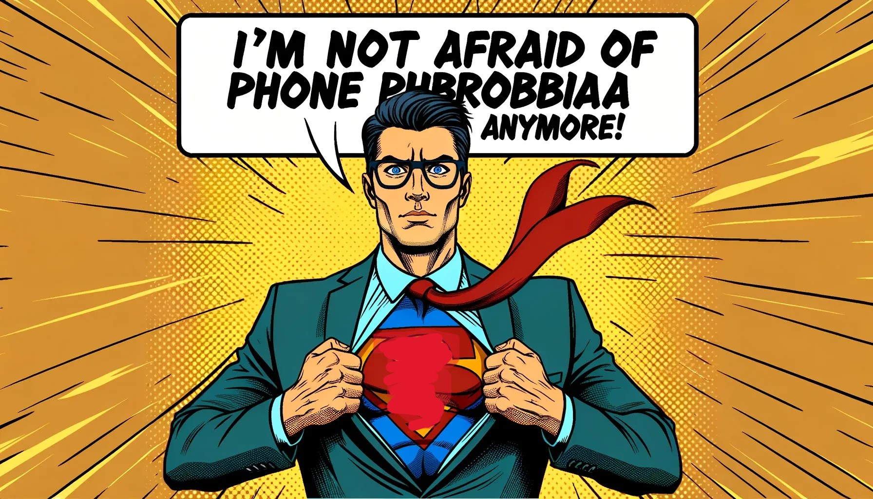 I'm not afraid of phone phobia
