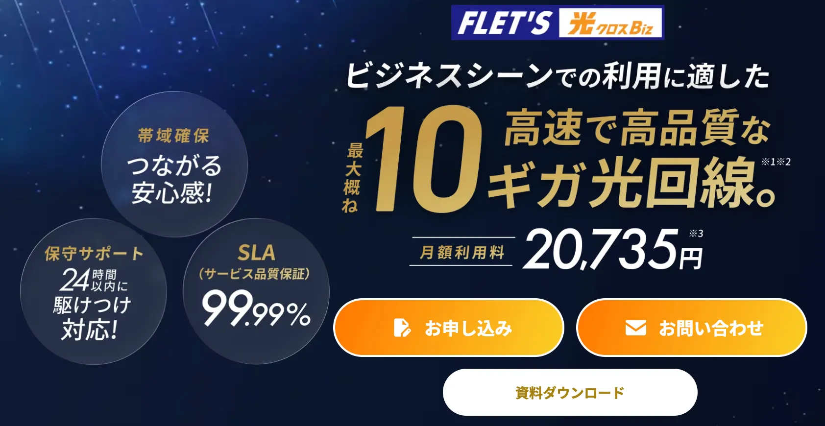 フレッツ光クロス Biz