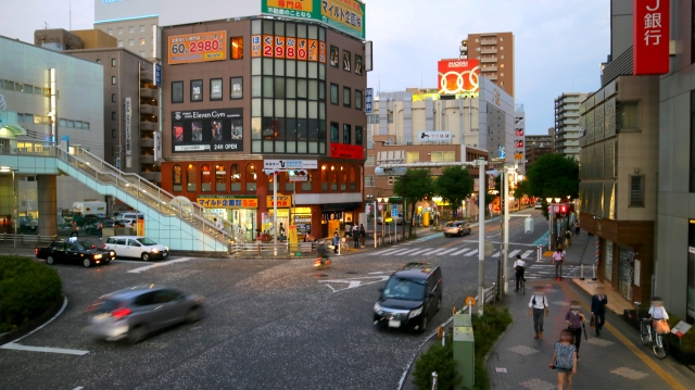 相模原駅前の画像