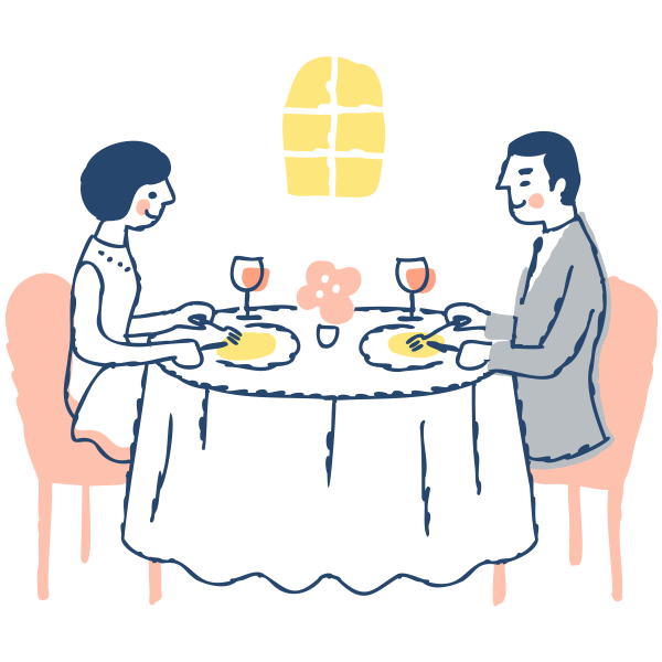 ランチ・ディナー時間も安心！