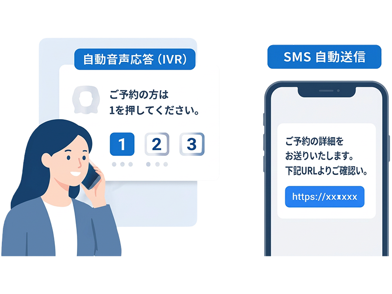 SMS自動送信イメージ