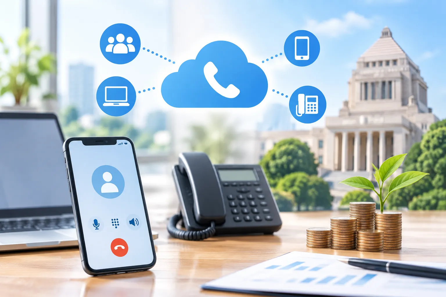 クラウドPBX・ビジネスフォンに使える補助金・助成金【2026年版】対象制度と注意点