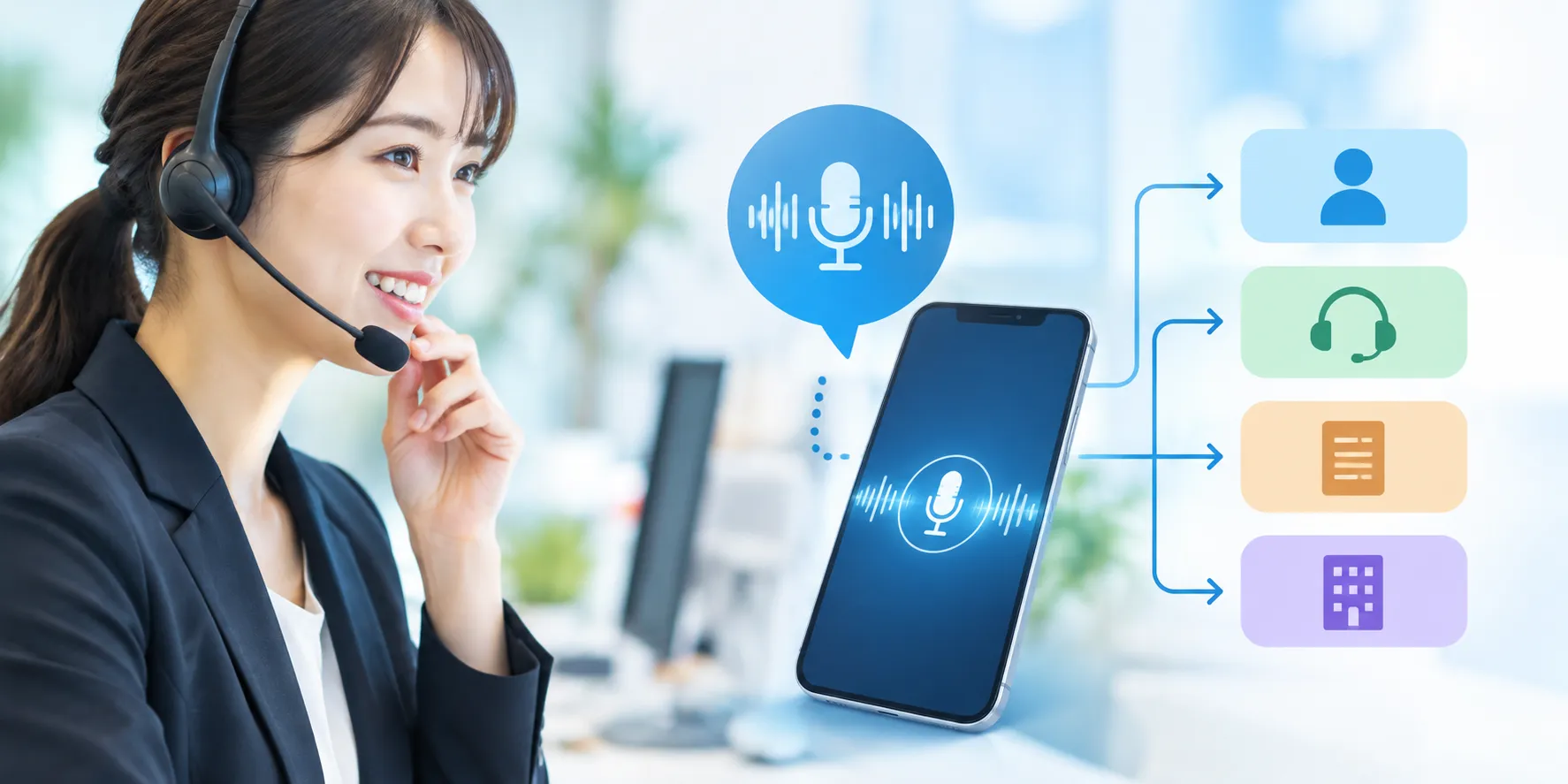音声認識IVRとは？プッシュ型との違い・費用・選び方を解説